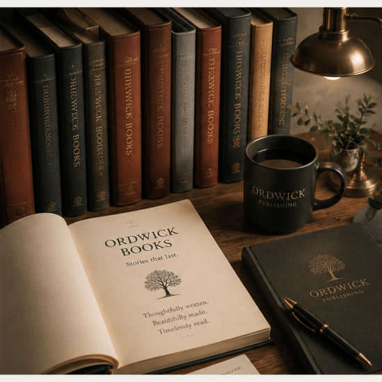 The Ordwick team at work in our book publishing company